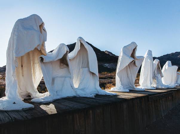 “The Last Supper” at Goldwell Open Air Museum