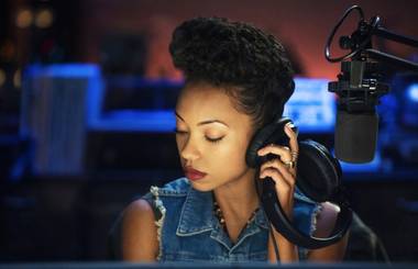 Logan Browning drops knowledge in Dear White People.
