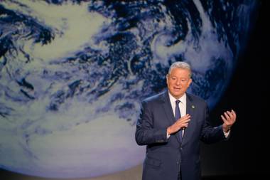 Gore gives an update on the end of the world.