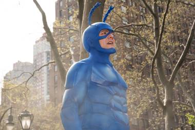 Amazon’s version takes a darker approach to the character’s adventures, while retaining some of the silliness of a hulking, exuberant man-child in a bright blue costume.