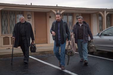 Fishburne, Cranston and Carell hit the road.