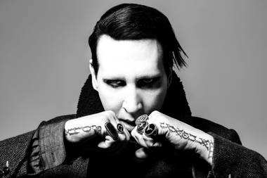 Manson makes up his postponed Vegas shows this weekend.