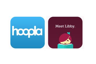 Hoopla and Libby by OverDrive offer instant access to your library’s digital content.