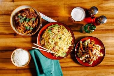 It takes inspiration from Mandarin, Cantonese, Szechuan, Japanese, Korean and Thai cuisines.