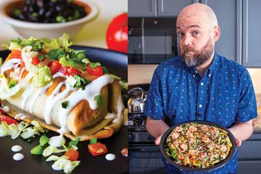 Through his Instagram and YouTube accounts, Michael Monson rethinks comfort-food favorites like salted caramel pudding, butternut squash bisque, monkey bread and lasagna.