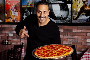 “‘Saturday Night Fever’, where John Travolta walked up to the window and grabbed two slices, that’s where they all started. That’s where they all learned how to make pizza,” owner Frank Vento says.
