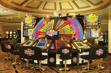 The iconic ‘Wheel of Fortune’ slot machine