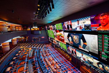 It's the largest sportsbook in the world, for starters.