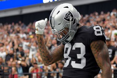 Raiders tight end Darren Waller