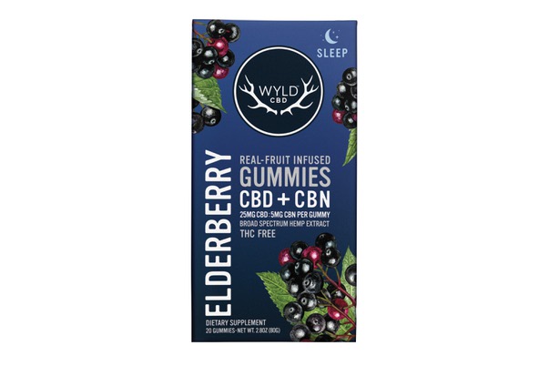WYLD CBD Gummies - Elderberry (Deep Roots Harvest) <em>(Courtesy)</em>