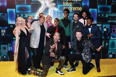 The cast of Freestyle Love Supreme