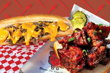 Cheesesteak or burnt ends? Maybe … both? 