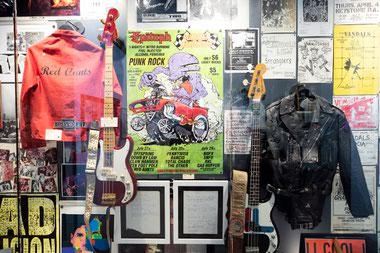 A look inside the Punk Rock Museum.