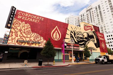 “Corporate Welfare” still resonates in Downtown Las Vegas.