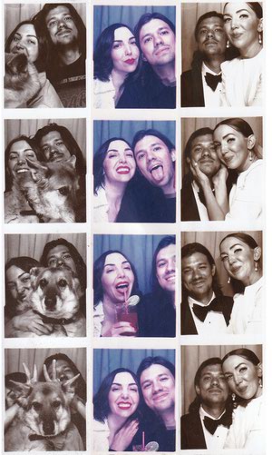 Film strips from photo booths