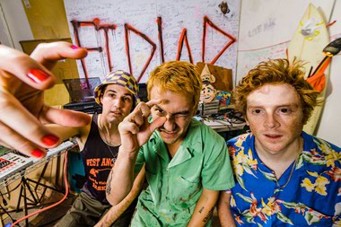 Even on latest single “Nudge,” the band was able to write a thrashy rager for those in need of a friendly shove in the right direction.