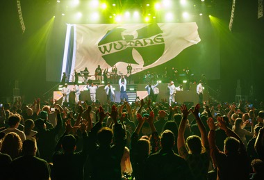 The Wu-Tang Clan begins its residency show at the Theater at Virgin Hotels Las Vegas on February 9.