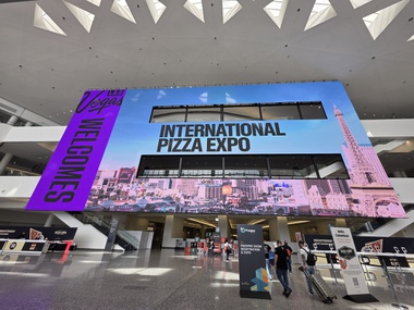 Local pizza makers showed up to represent Las Vegas.