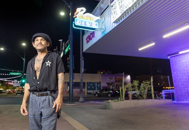 Co-owner Tim Kam at Swan Dive