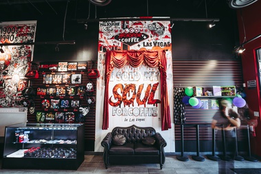 Founder Omaira Mahan says she designed the 1,500-square-foot space on Paradise Road as a gathering place for the horror community.