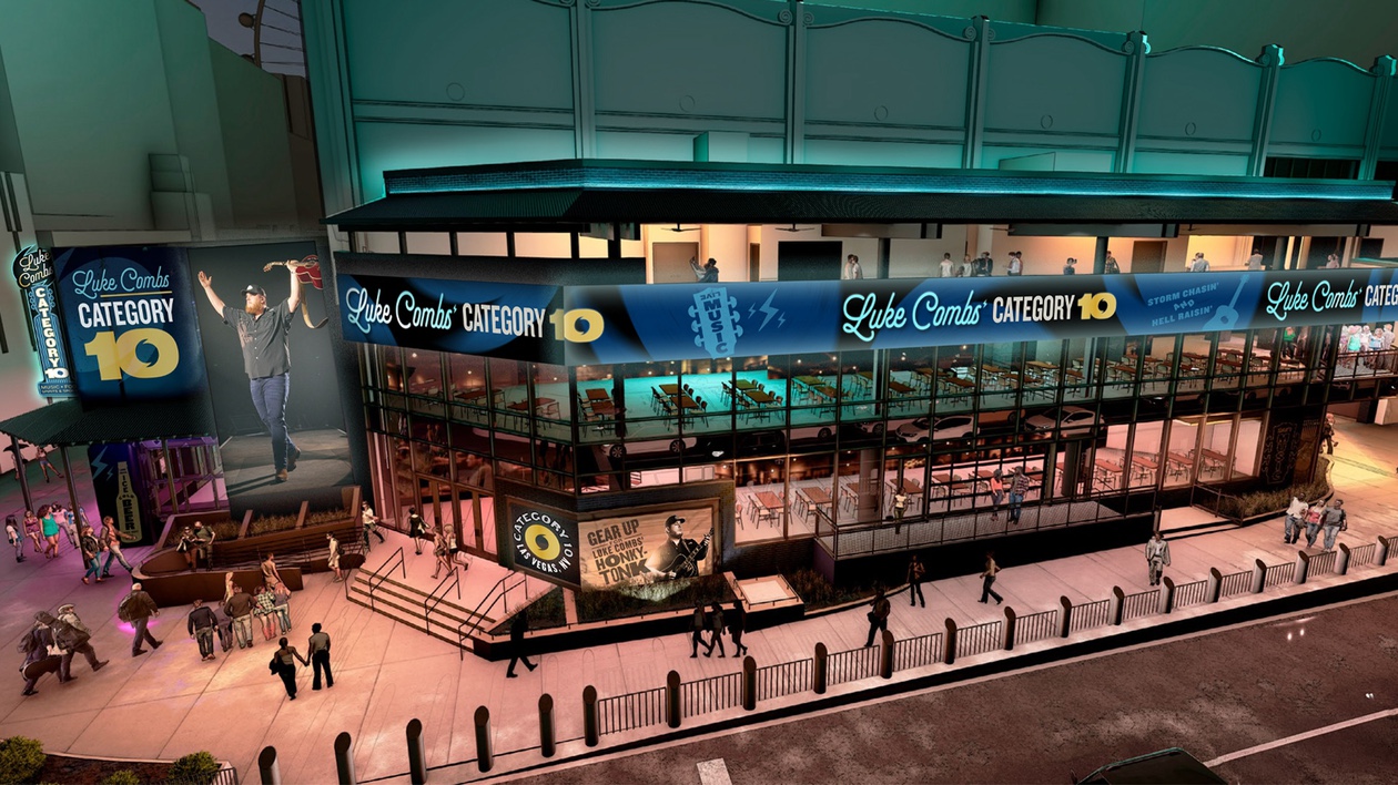 Category 10 Las Vegas is already under construction, three stories and 34,000 square feet of space including the Hurricane Hall dining area with three bars and a dance floor.