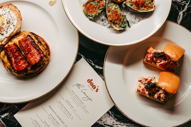 The Fontainebleau restaurant delivers with its classic vibe, tableside carvings, approachable lounge menu and world-class beef program.