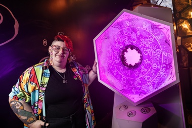 Before crafting these new immersive exhibits for Meow Wolf, the artist spent years in entertainment and theater, designing sets and building puppets for Vegas Theatre Company, Majestic Repertory Theatre and Cirque du Soleil.