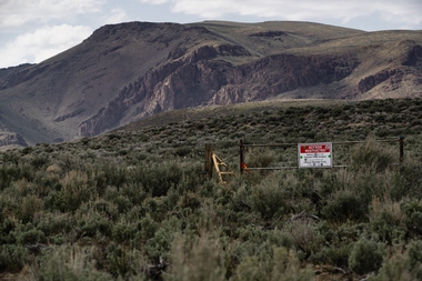 Thacker Pass in Orovada, Nevada, April 2022.