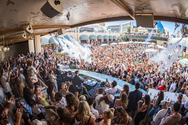 Omnia Dayclub’s grand opening weekend was, by all measures, a mini-festival, and next up is the innovative Daybreaker sober dance party.