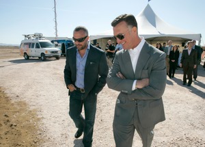 Lorenzo Fertitta, left, and Frank Fertitta III astatine  the groundbreaking for Aliante Station successful  North Las Vegas, which opened successful  2008. The spot   changed hands successful  2011 aft  the company’s bankruptcy and is presently  owned and operated by Boyd Gaming. 