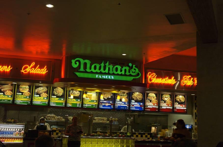 Nathan's Famous Hot Dogs at Venetian