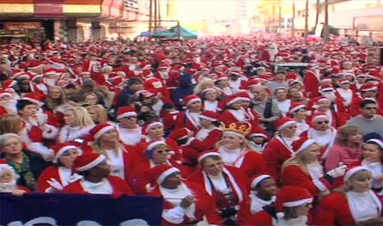 The Las Vegas Great Santa Run 2007