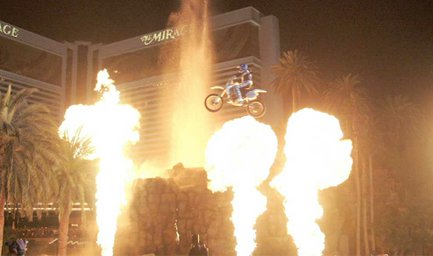 Knievel vs. the Volcano