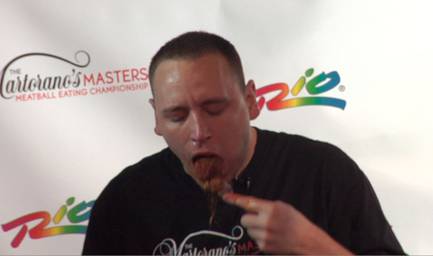 Martorano's Meatball-Eating Mania