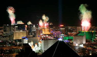Ring in 2011 with this countdown and time-lapse of the New Year’s Eve fireworks on the Las Vegas Strip.