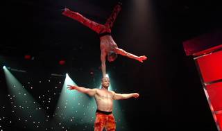 Russian Cirque Performers in Vegas