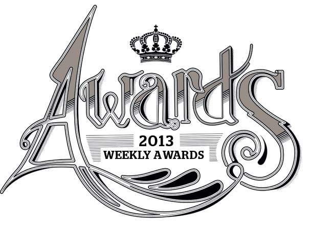 2013 Weekly Awards