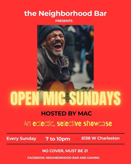 Eclectic Open Mic Showcase hosted by Mac