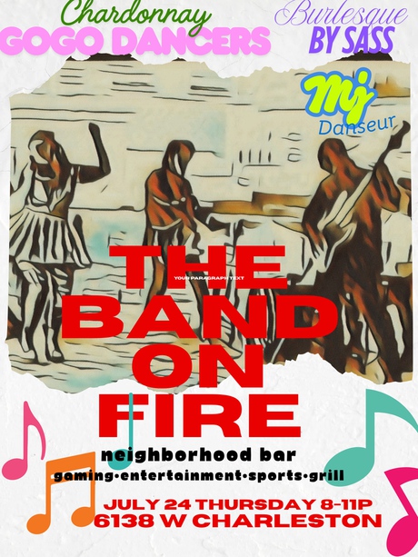 Live Music - The Band On Fire