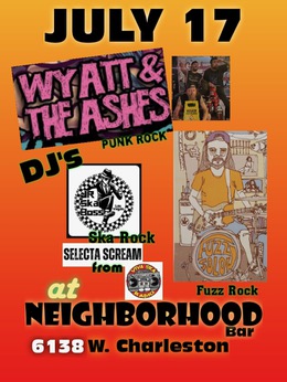 Live Music - Wyatt and the&nbsp;Ashes
