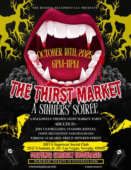 The Thirst Market: A Sinners&nbsp;Soiree