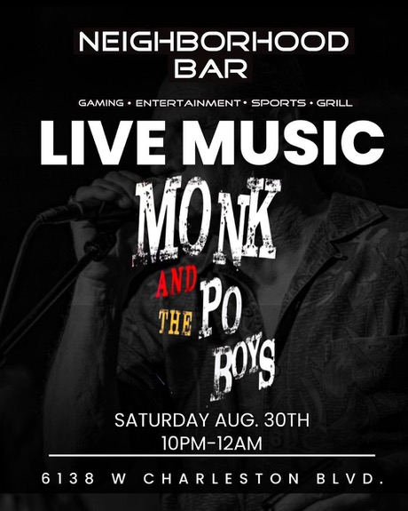 Live Music - Monk and the Po Boys