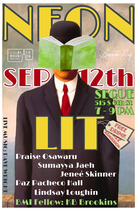 Neon Lit Reading Series