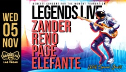 LEGENDS LIVE: PLAY IT FORWARD - Rock Legends Unite for&nbsp;Charity