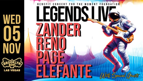 LEGENDS LIVE: PLAY IT FORWARD - Rock Legends Unite for Charity