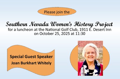 Southern Nevada Women's History Project Luncheon