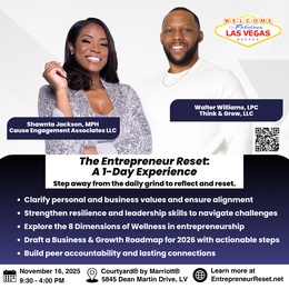 The Entrepreneur Reset: A 1-Day Experience – Las&nbsp;Vegas