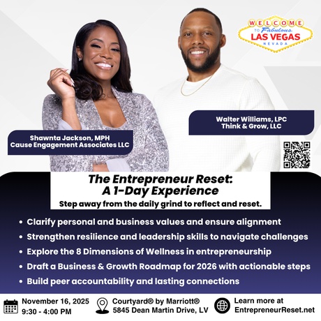 The Entrepreneur Reset: A 1-Day Experience – Las Vegas
