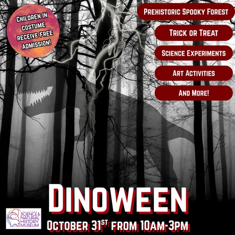 Dinoween 2025: Prehistoric Spooky Forest!