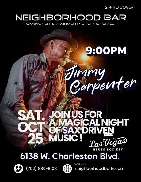Jimmy Carpenter - Live Music
